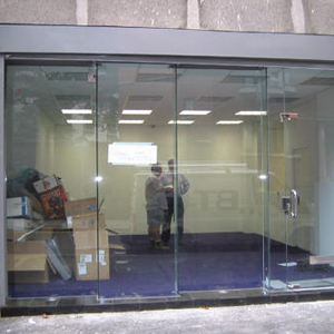 shop front door repair Mentone